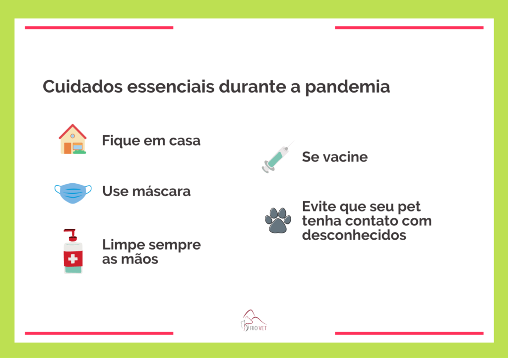 cuidados essenciais durante a pandemia do coronavírus
